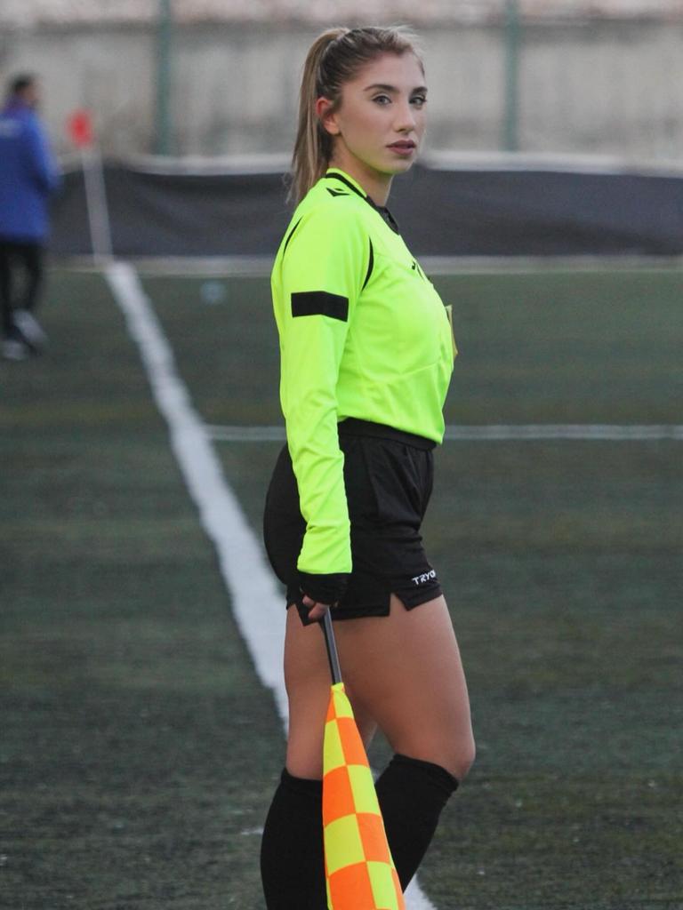 Football referee handed lifetime ban after featuring in sex tape with an official, Elif Karaarslan | Townsville Bulletin