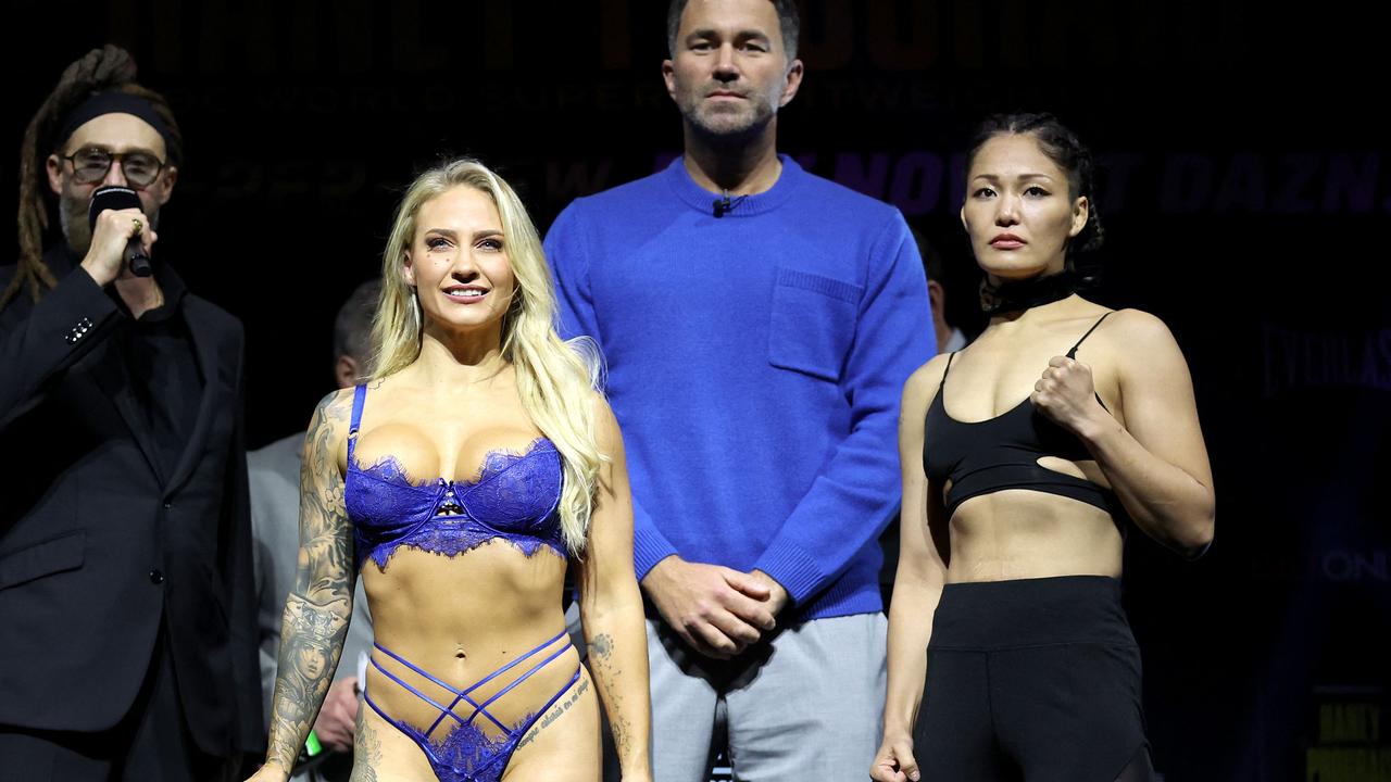 Boxer Ebanie Bridges slammed over weigh-in outfit ahead of IBF title fight with Miya Yoshida | news.com.au — Australias leading news site