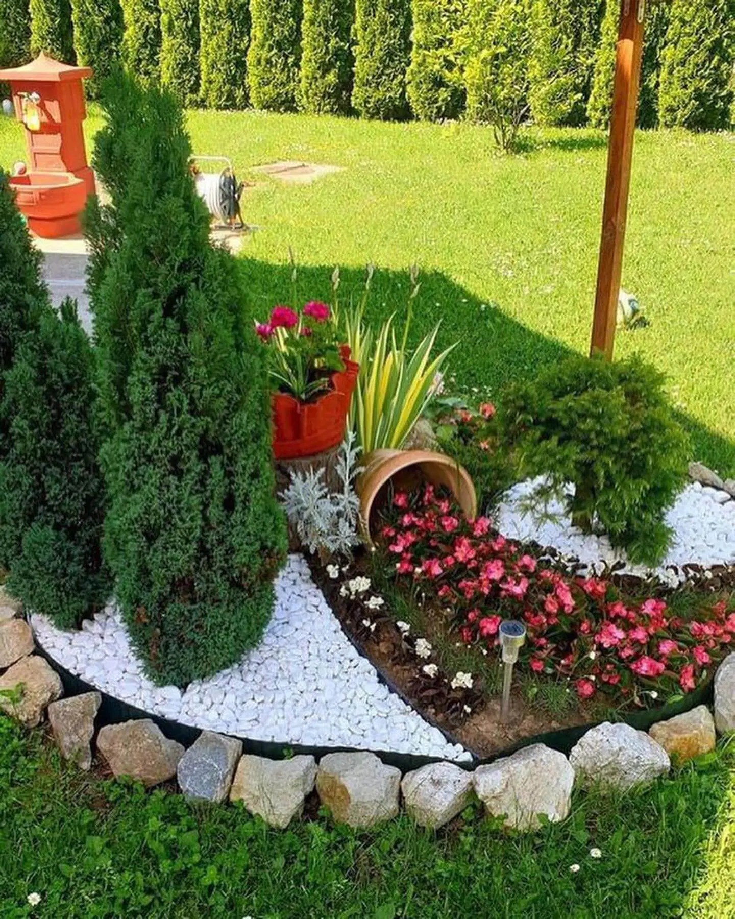 Flower Bed Landscape Ideas - Nature Textures - Stunning 8K Collection