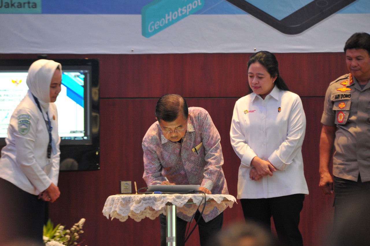 Perkuat Sistem Peringatan Dini, BMKG Luncurkan Inovasi Teknologi 4.0 Diresmikan Wapres Jusuf Kalla