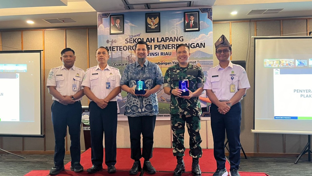 Sekolah Lapang Meteorologi Penerbangan, Bekali Stakeholder Riau Pahami Informasi Cuaca