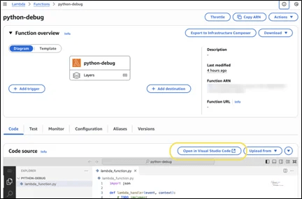 Streamlining Serverless Workflows With Aws Lambda Console To Ide - Premium Vintage Picture Gallery - Mobile
