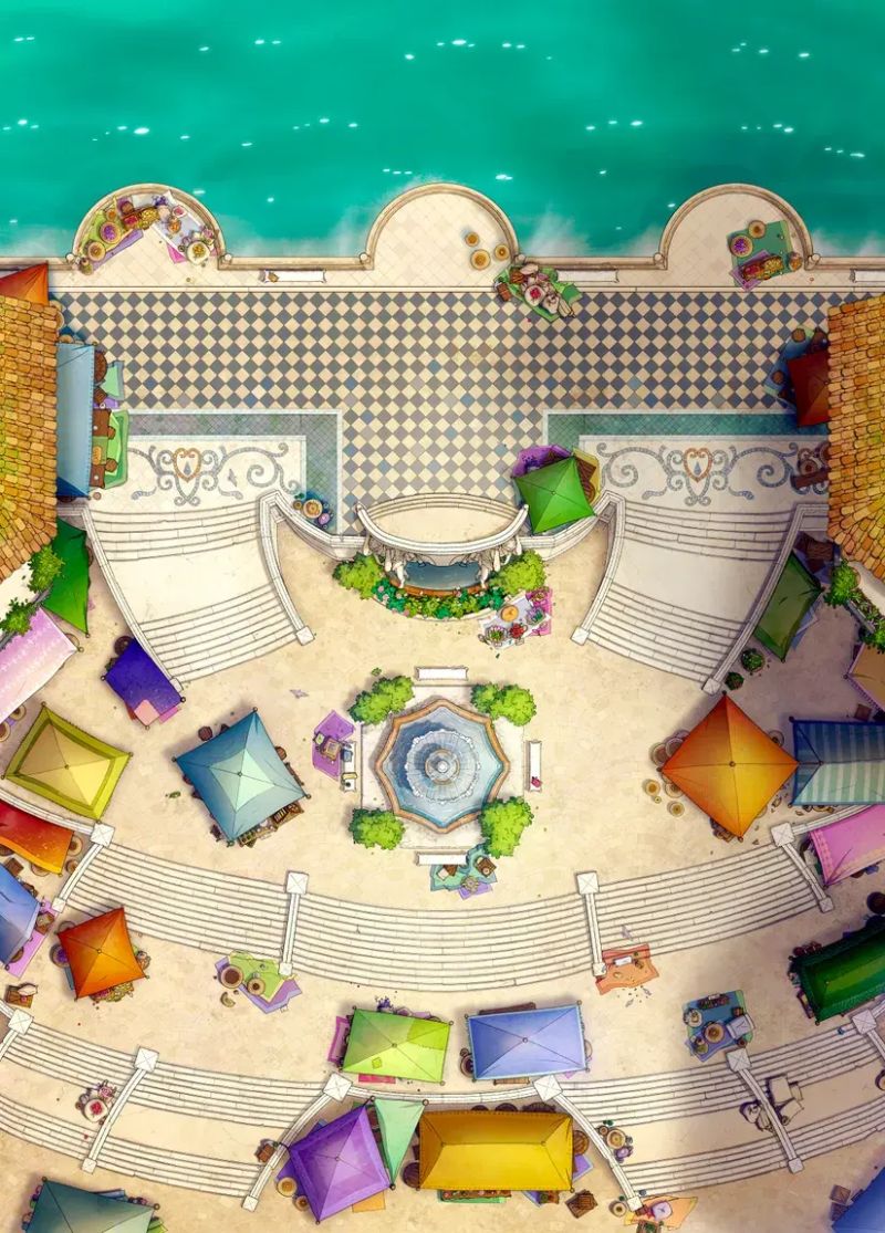 Beached Kraken Map Czepeku Store - Best Colorful Images in 4K