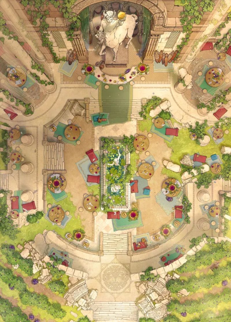 Fey Tavern Map Czepeku Store - Retina City Backgrounds for Desktop