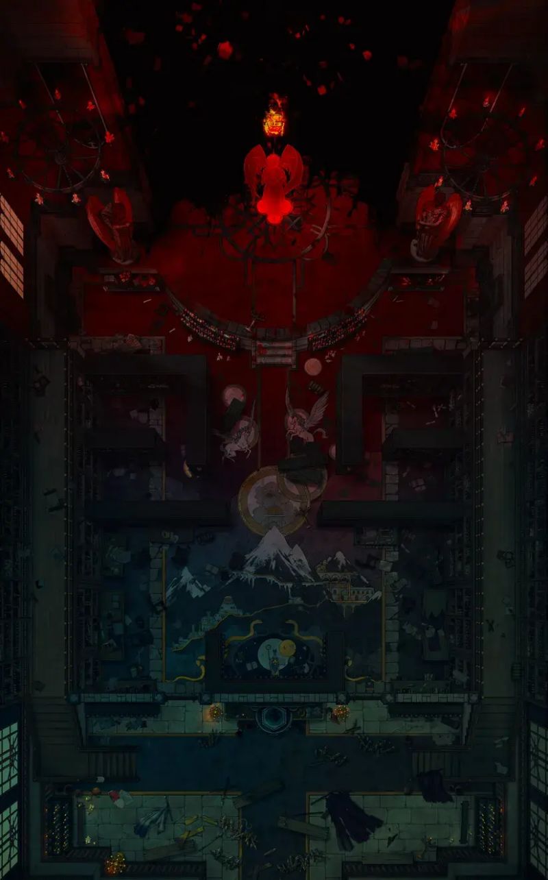 Celestial Realm Czepeku Maps - Dark Illustrations - Modern Ultra HD Collection