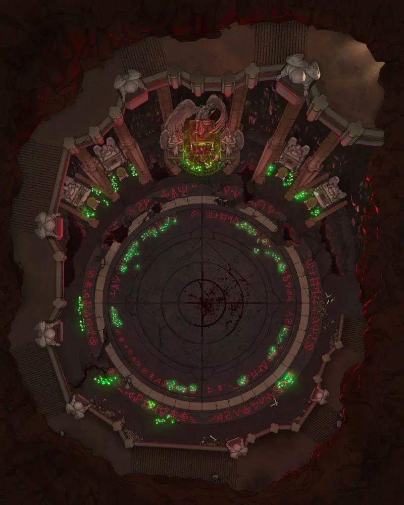 The Catacomb Maps - Gorgeous Colorful Background - Full HD