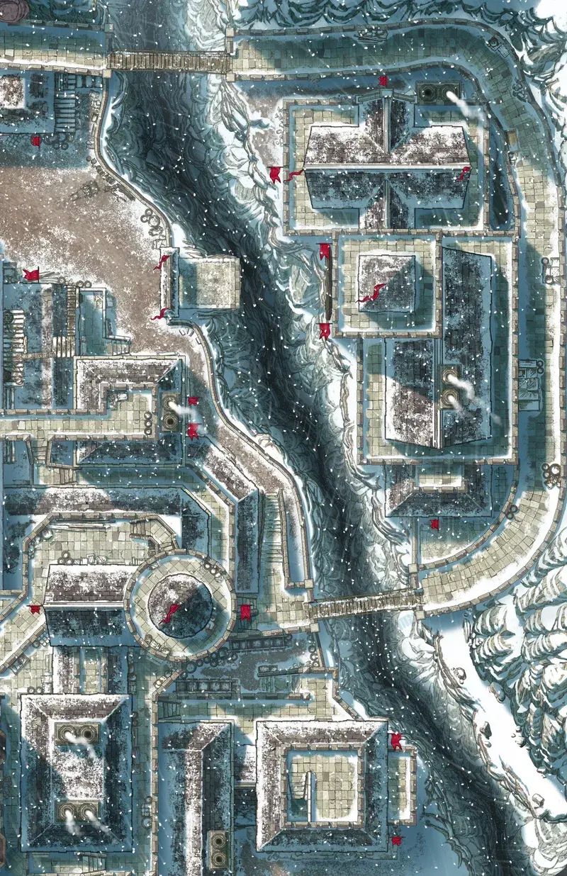 Bound Together Map - 8K Colorful Backgrounds for Desktop