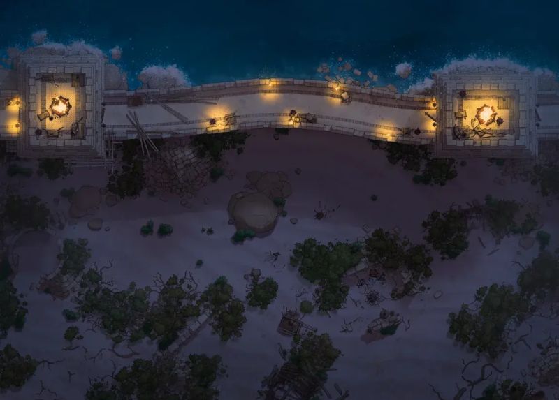 Great Wall Maps - 4K Mountain Illustrations for Desktop