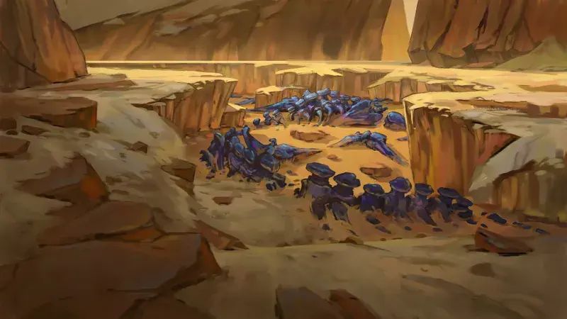 Archaeological Dig Map - Geometric Wallpaper Collection - 4K Quality