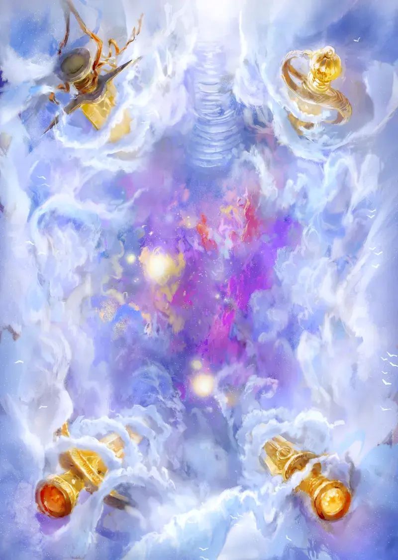 Celestial Tome Czepeku Maps - Download Ultra HD Geometric Wallpaper | Desktop