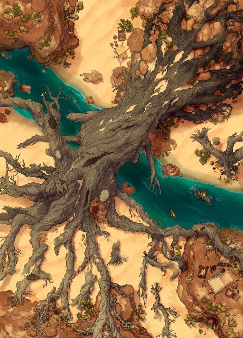 Fallen Ancient Tree Czepeku Maps - Best Vintage Pictures in 8K