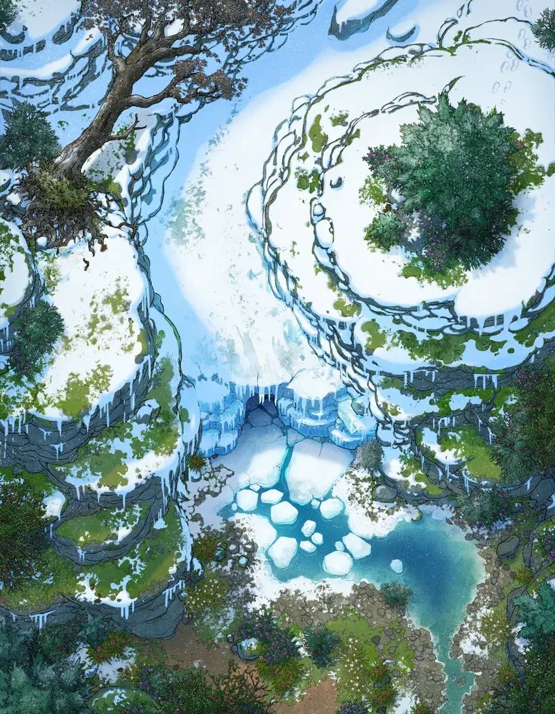 Melting Glacier V1 1 Map Zero K - Modern Mobile Ocean Photos | Free Download