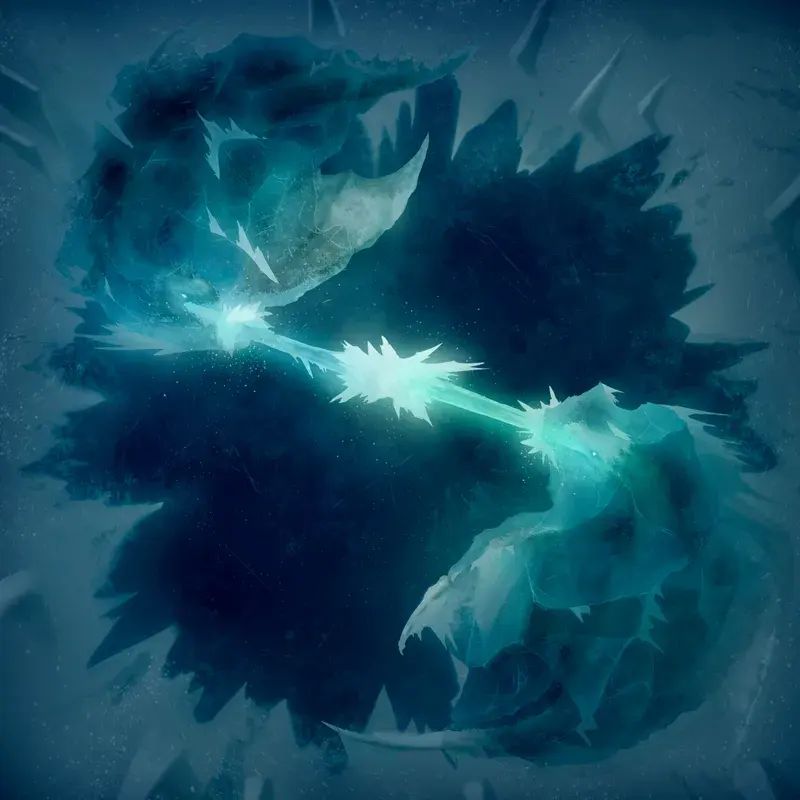 Mtgnexus Ice Village - Colorful Picture Collection - 8K Quality