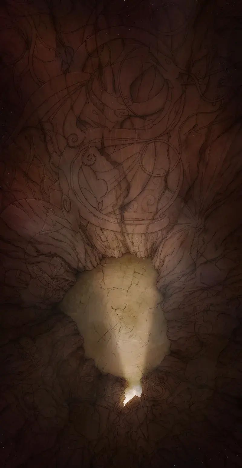 Yggdrasil Czepeku Map Series - Download Ultra HD Space Illustration | Mobile