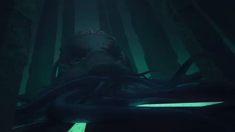 Elder Brain Lair Scene - Professional 4K Space Patterns | Free Download