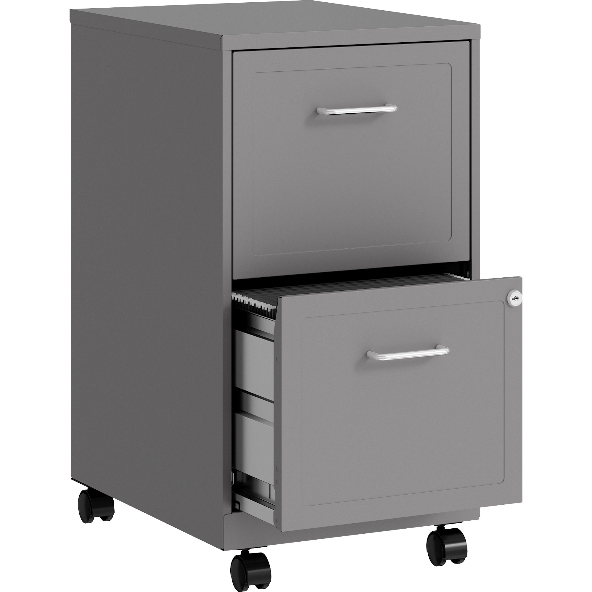 llr 16873 lorell soho 18 2-drawer mobile file cabinet - lorell furniture on lorell 16872 2-drawer mobile file cabinet 18-inch