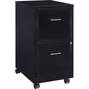llr 16872 lorell soho 18 2-drawer mobile file cabinet - lorell furniture on lorell 16872 2-drawer mobile file cabinet 18-inch
