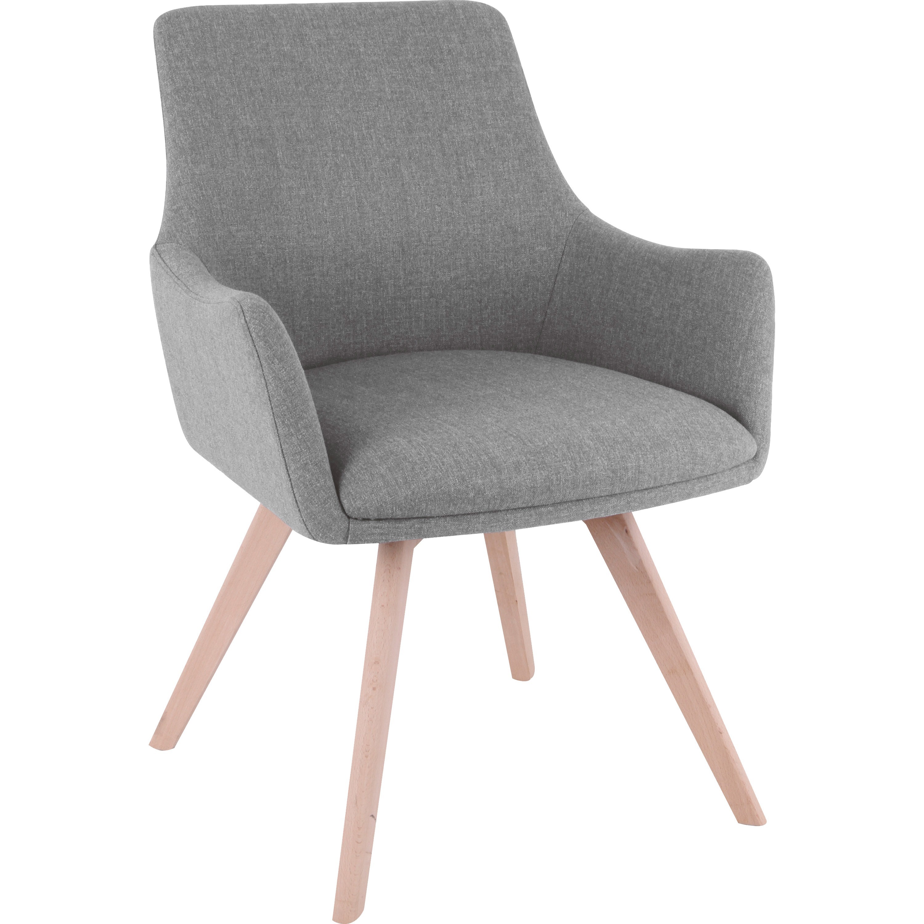 Llr68560 Lorell Gray Flannel Guest Chair With Wood Legs Four Legged Base Gray 25 1 Width X 24 8 Depth X 35 Height 1 Each Office Supply Hut