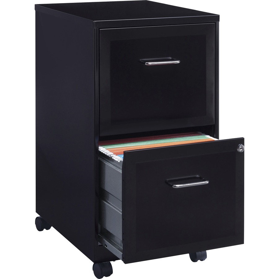 llr 16872 lorell soho 18 2-drawer mobile file cabinet - lorell furniture on lorell 16872 2-drawer mobile file cabinet 18-inch