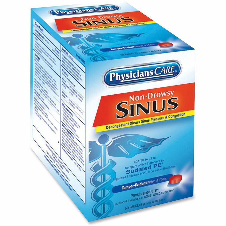 Learn about sinuses and what causes sinus congestion in this howstuffworks article. Wholesale PhysiciansCare Sinus Medicine Packets ACM90087