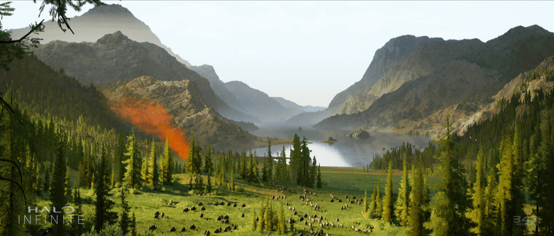 photo Mountain Wallpaper 4K Gif halo waypoint