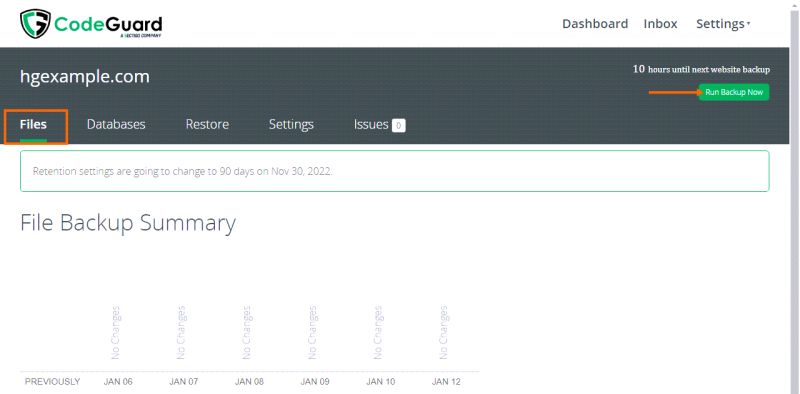 How Codeguard Backups Work - Premium Abstract Texture Gallery - Desktop