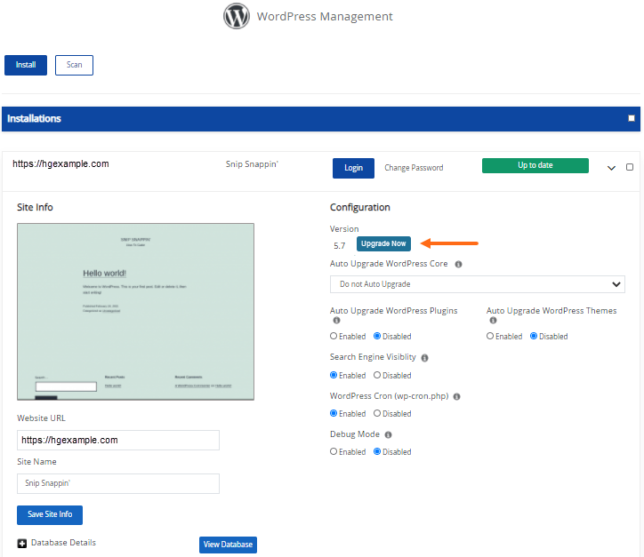 If you have knowledge on how to setup wordpress and database etc then you can install manually otherwise you can use softaculous :) for installing wordpress . Guide To Managing Wordpress With Softaculous Hostgator Support