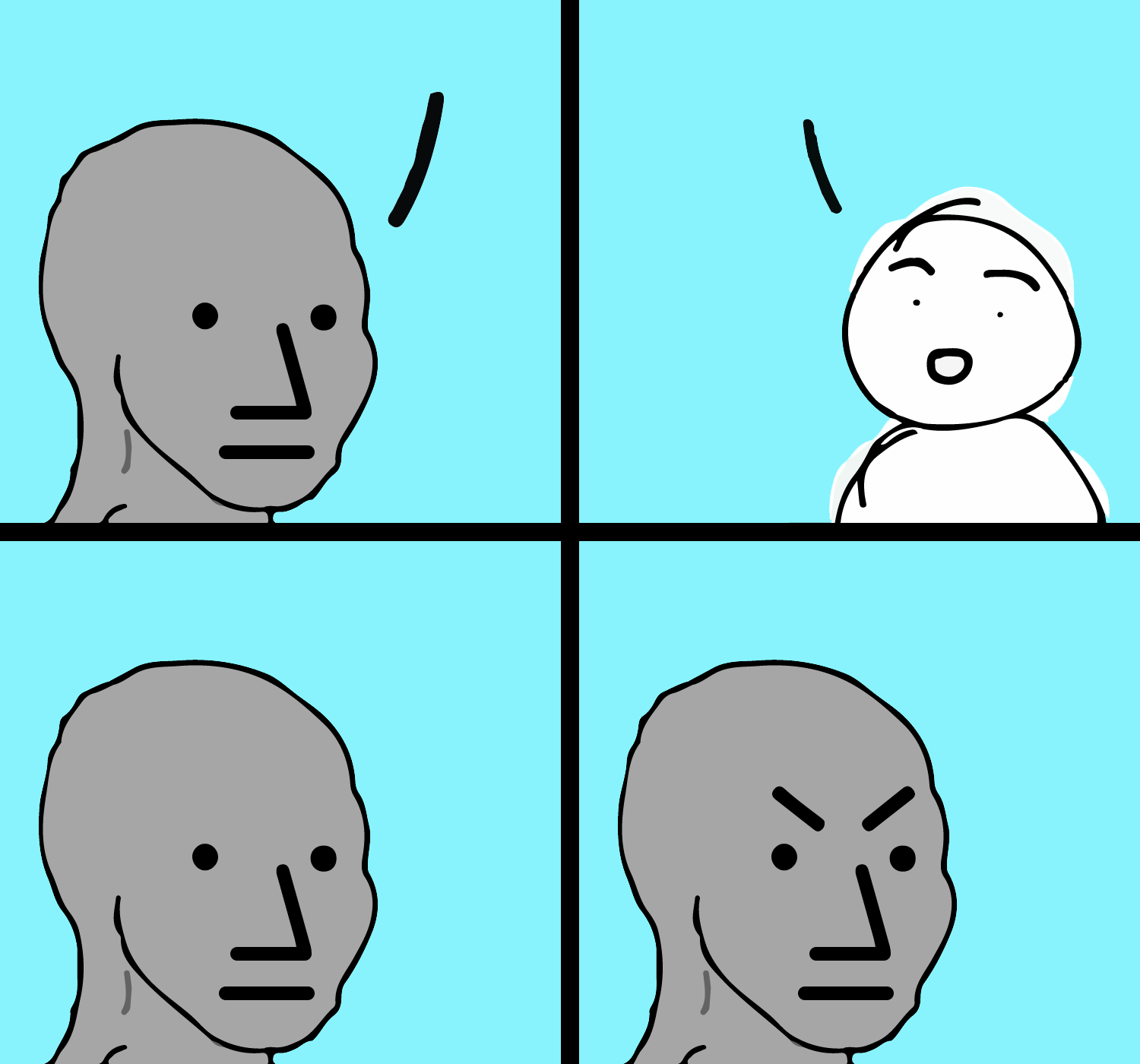 Angry stick figure meme generator