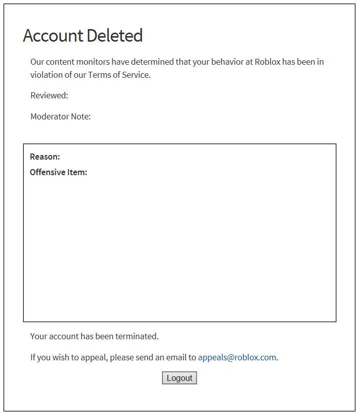 ROBLOX Banned Meme Generator ROBLOX Banned Meme 3 