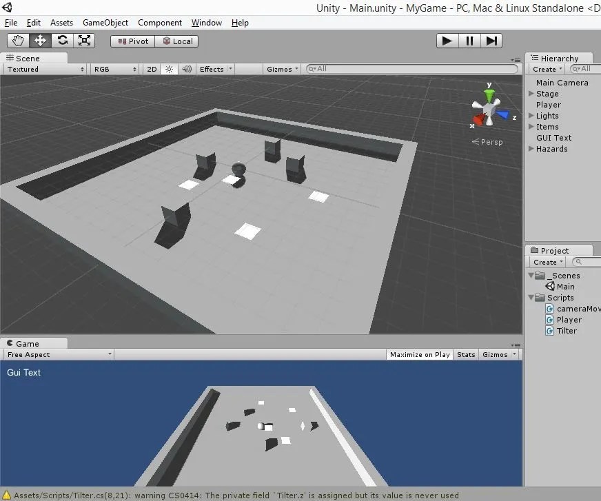 How To Make A Simple Game In Unity 3D 12 Steps 