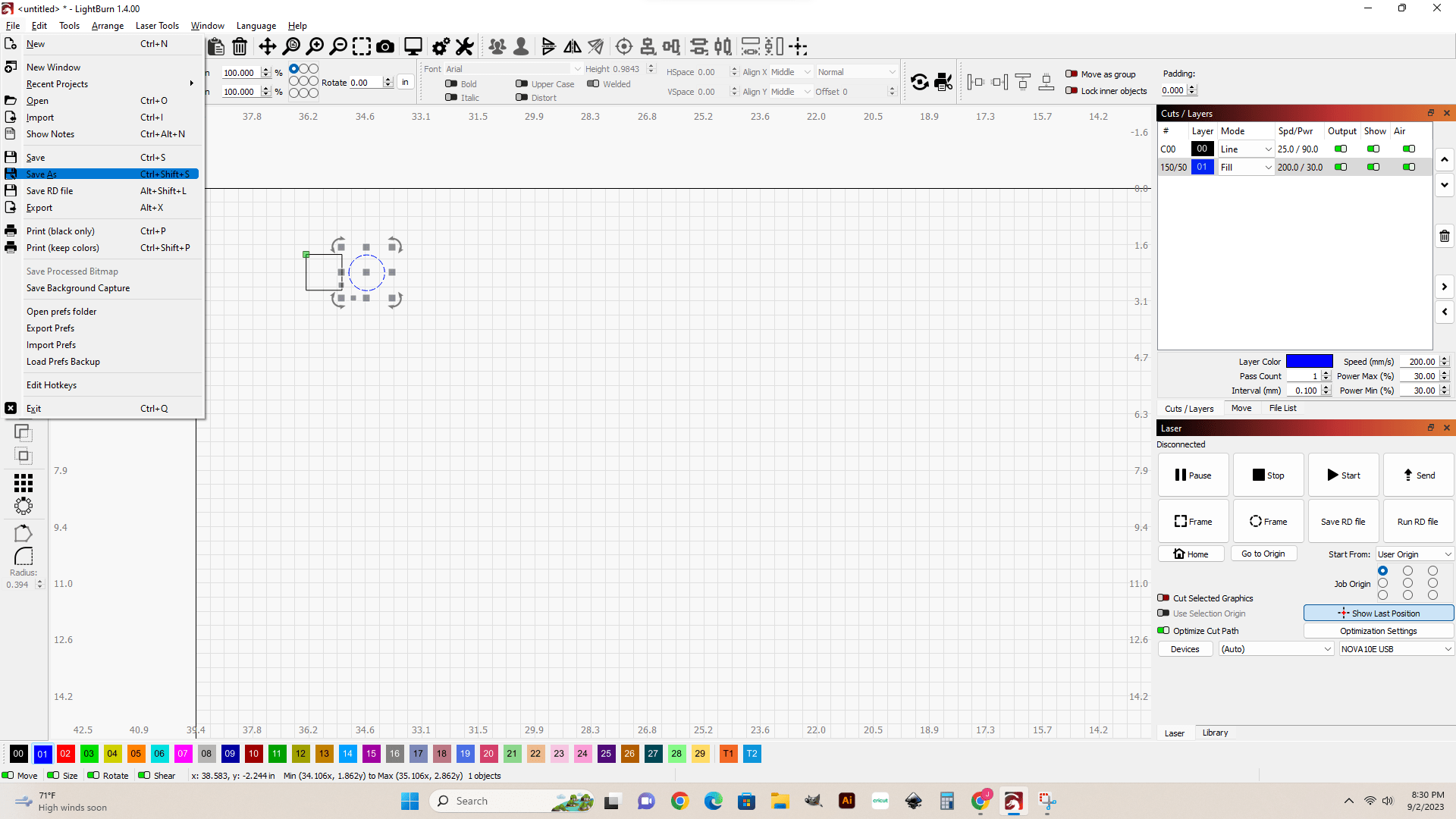 Basic Lightburn Tutorial For Laser Cutting 13 Steps Instructables - Vintage Patterns - Elegant 8K Collection