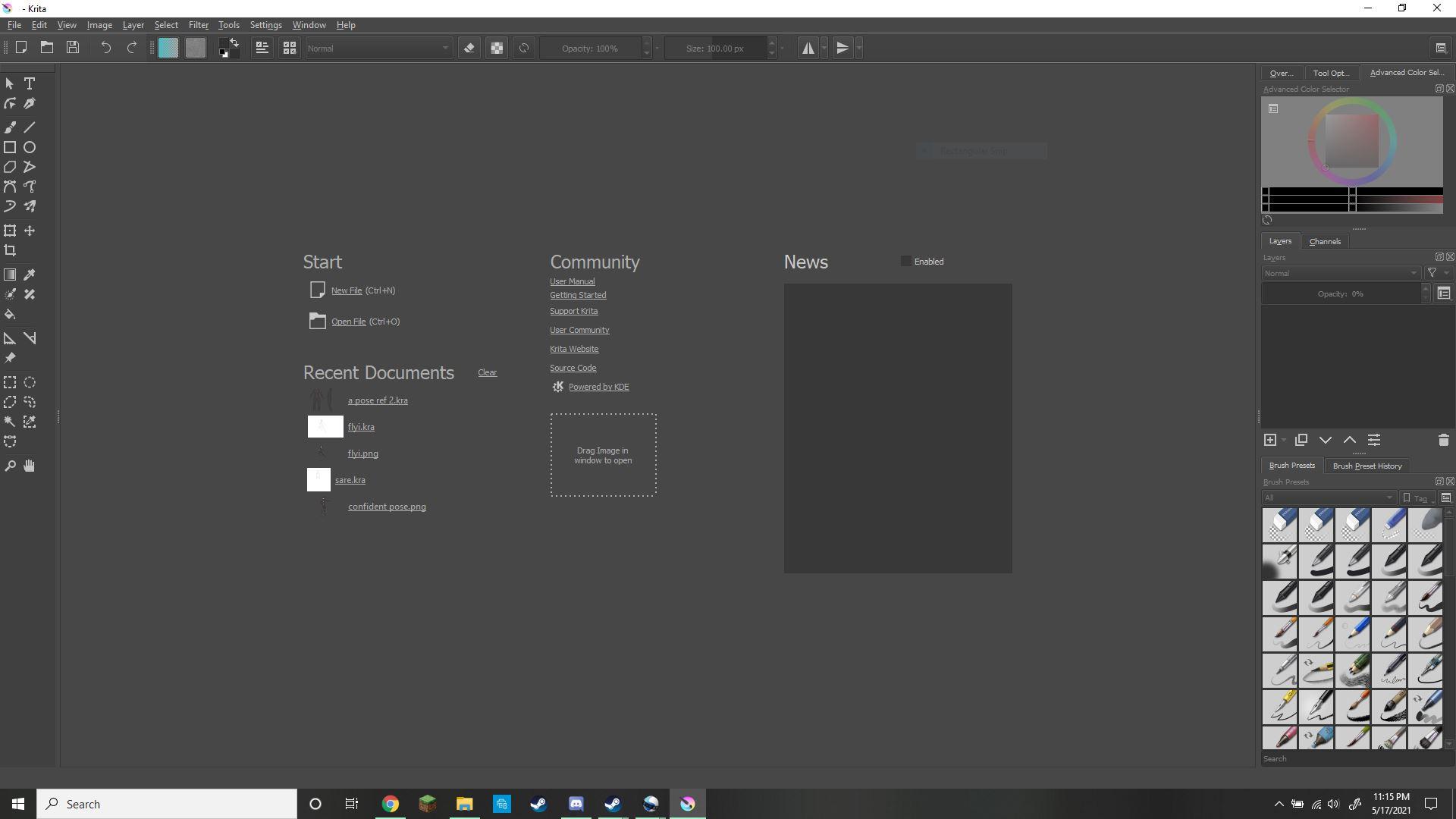 Use Krita Phillynimfa - Premium Sunset Background Gallery - Ultra HD