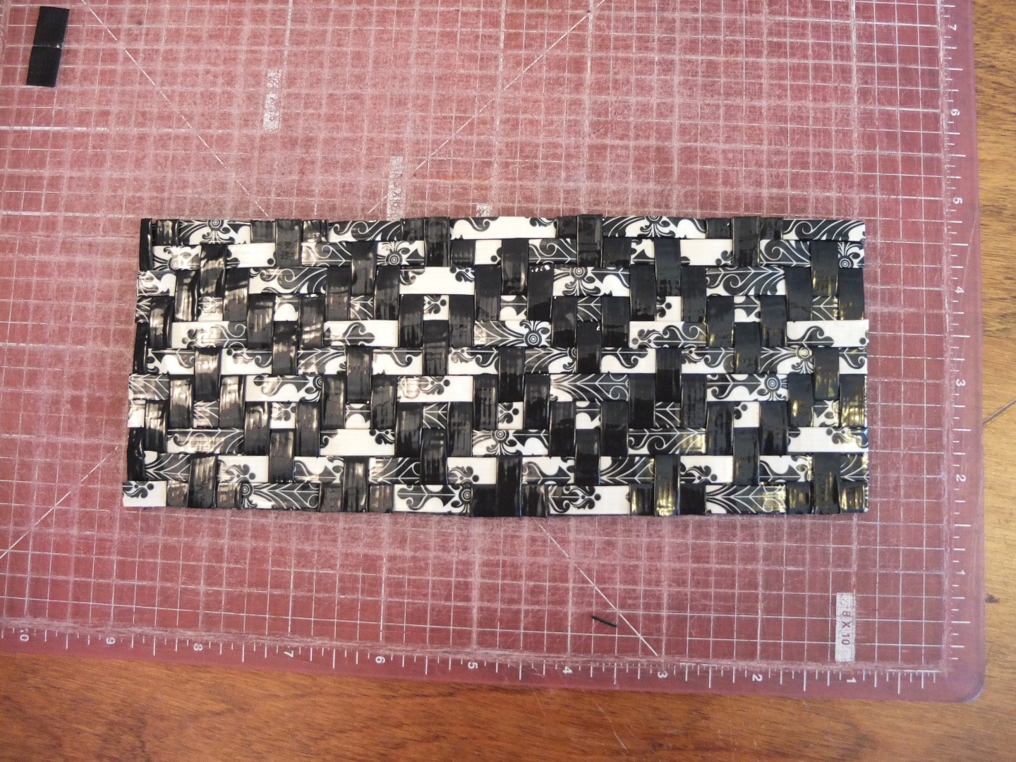 Duct Tape Zig Zag Weave Tutorial Youtube - 8K Light Illustrations for Desktop