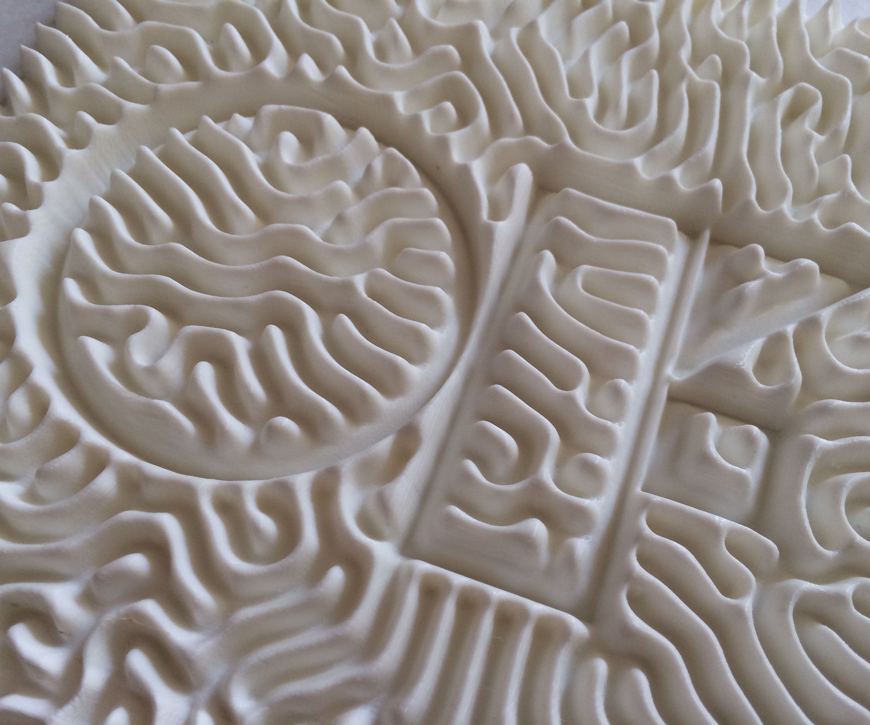 3d Printed Reaction Diffusion Patterns Pattern Diffuser Prints - Best Light Arts in High Resolution