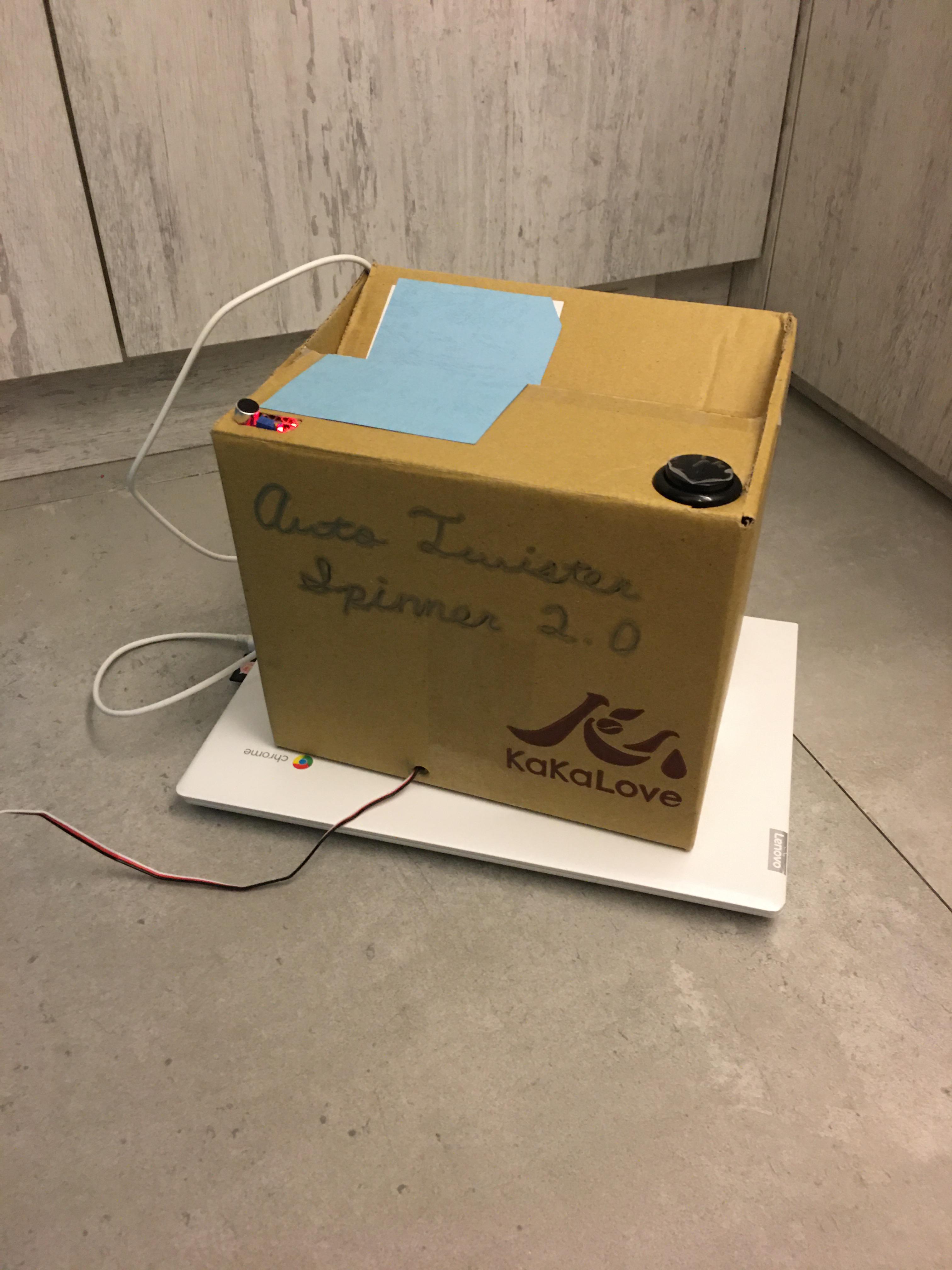 Automatic Twister Spinner 2 0 5 Steps Instructables - Vintage Art Collection - Desktop Quality