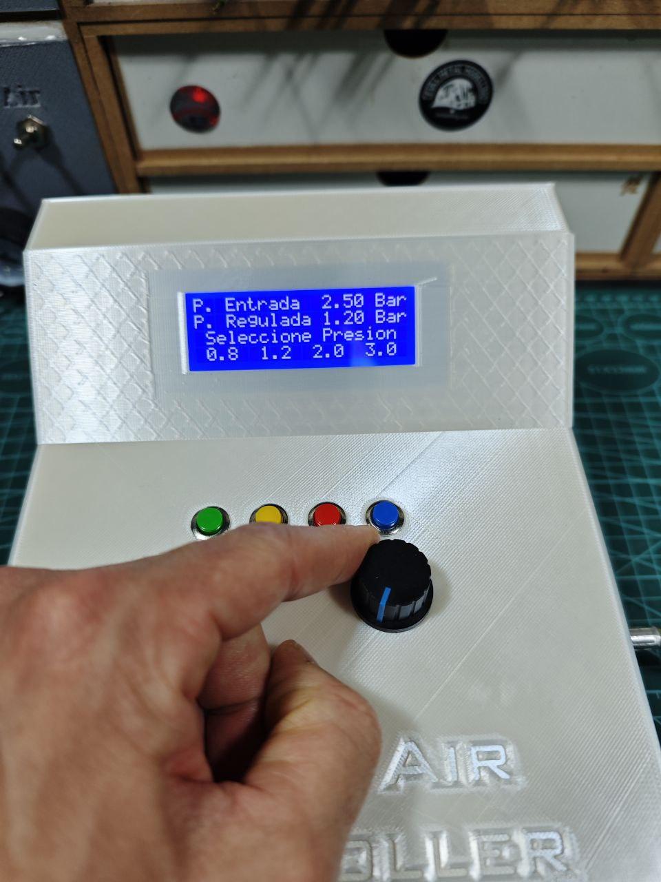 Servoflow Air Pressure Controller Controls - Professional Desktop Light Backgrounds | Free Download