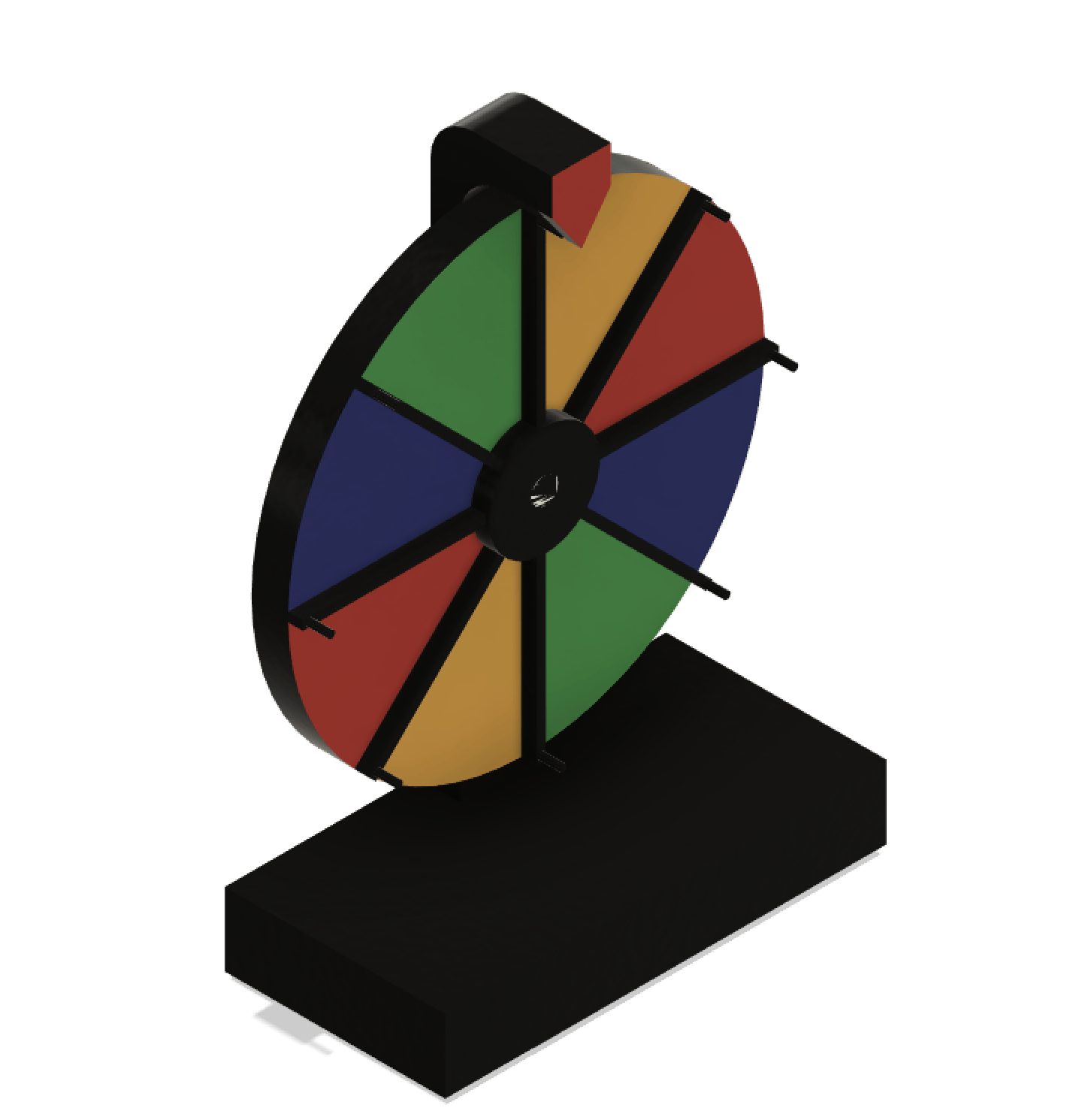 Spinning Wheel Game 4 Steps Instructables - Beautiful HD Mountain Backgrounds | Free Download