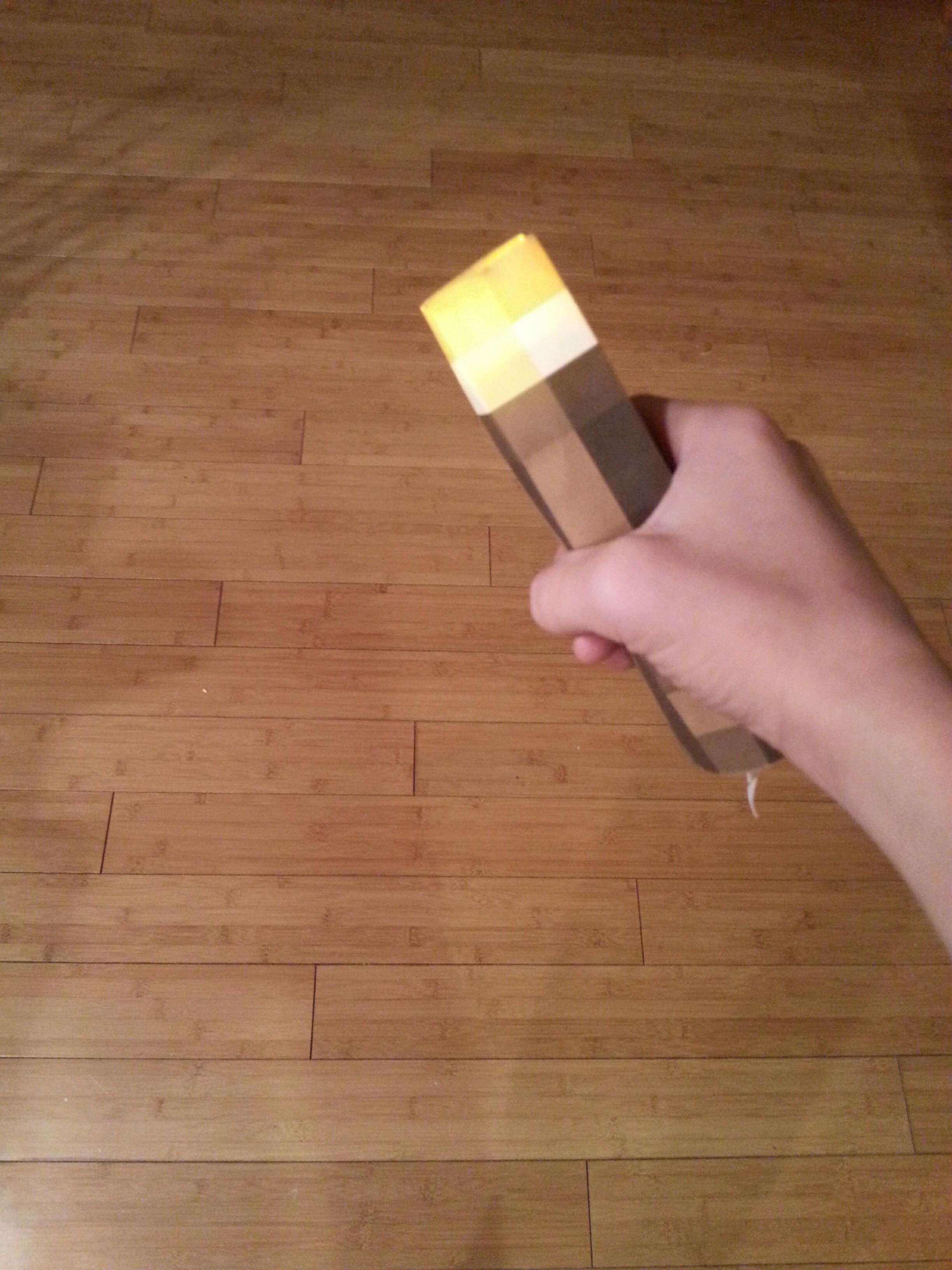 Minecraft Torch 6 Steps Instructables - Creative City Photo - Desktop