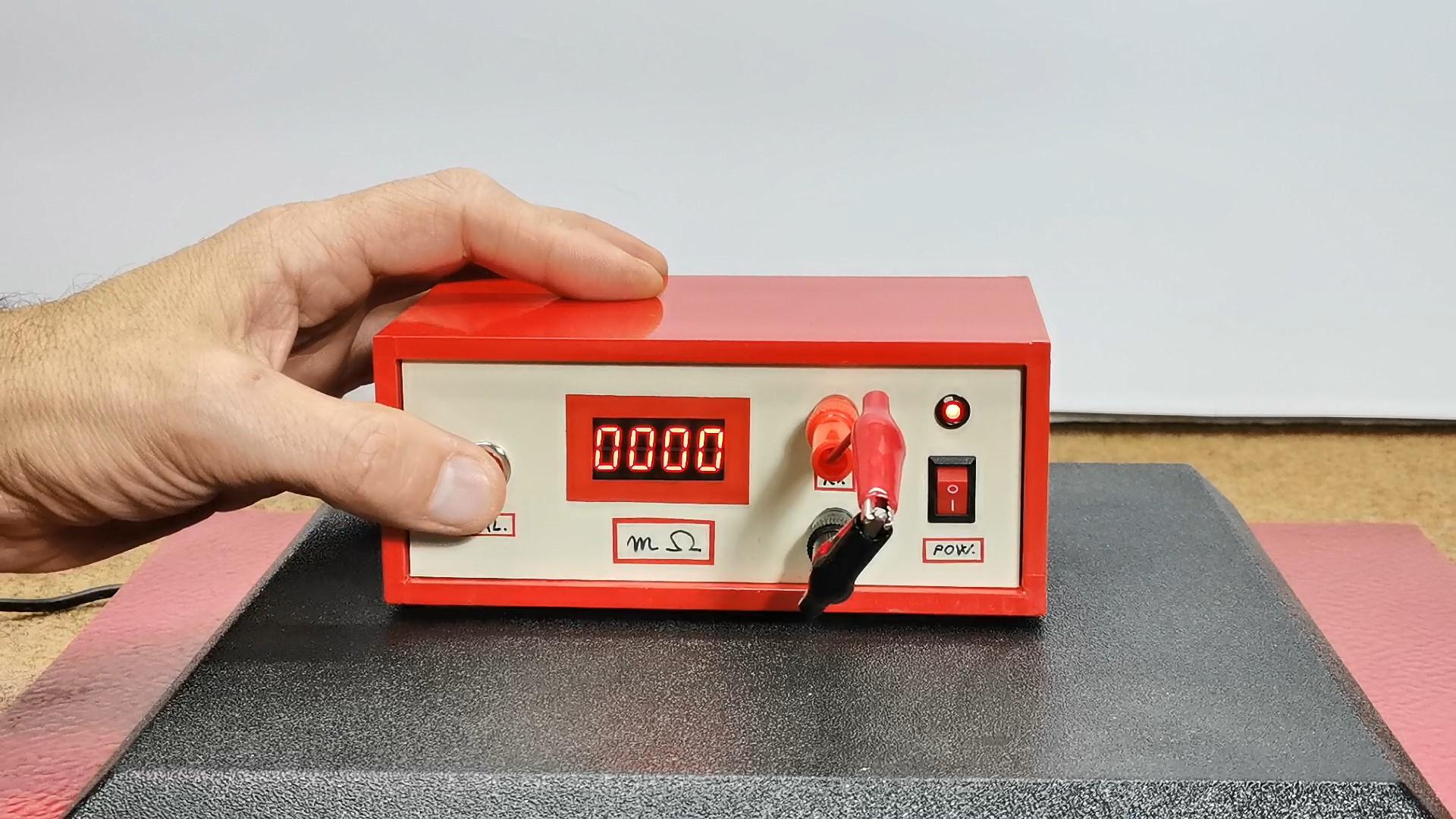 Diy Milliohmmeter Electronics Lab - High Quality Geometric Photo - 4K