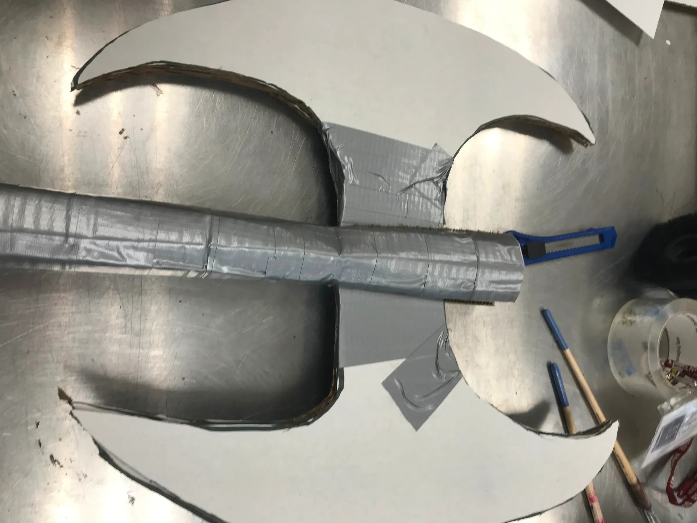 Cardboard Axe 16 Steps Instructables