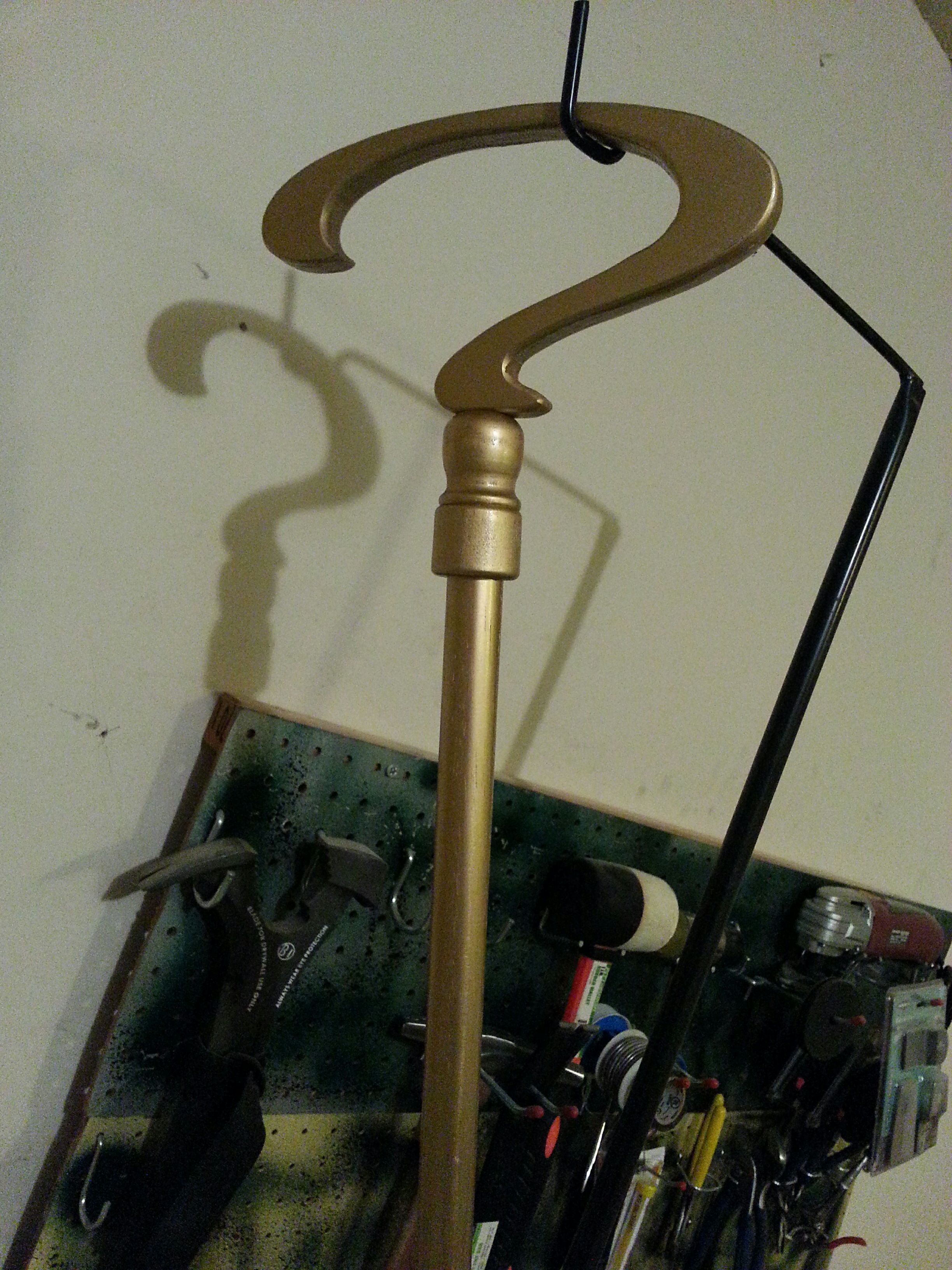 Riddler Cane Instructables - Elegant Colorful Pattern - Mobile