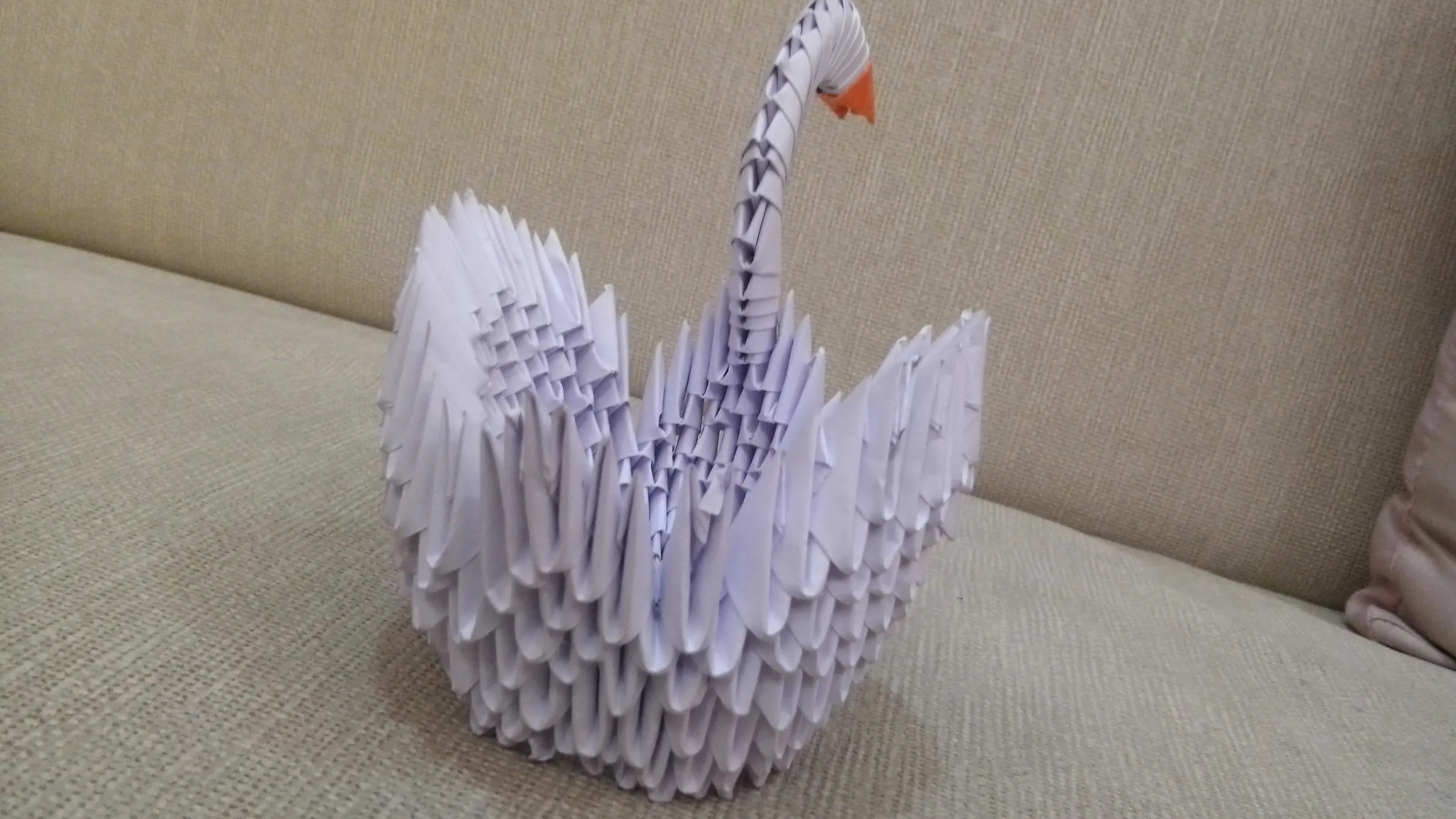 3d Origami Swan 12 Steps Instructables