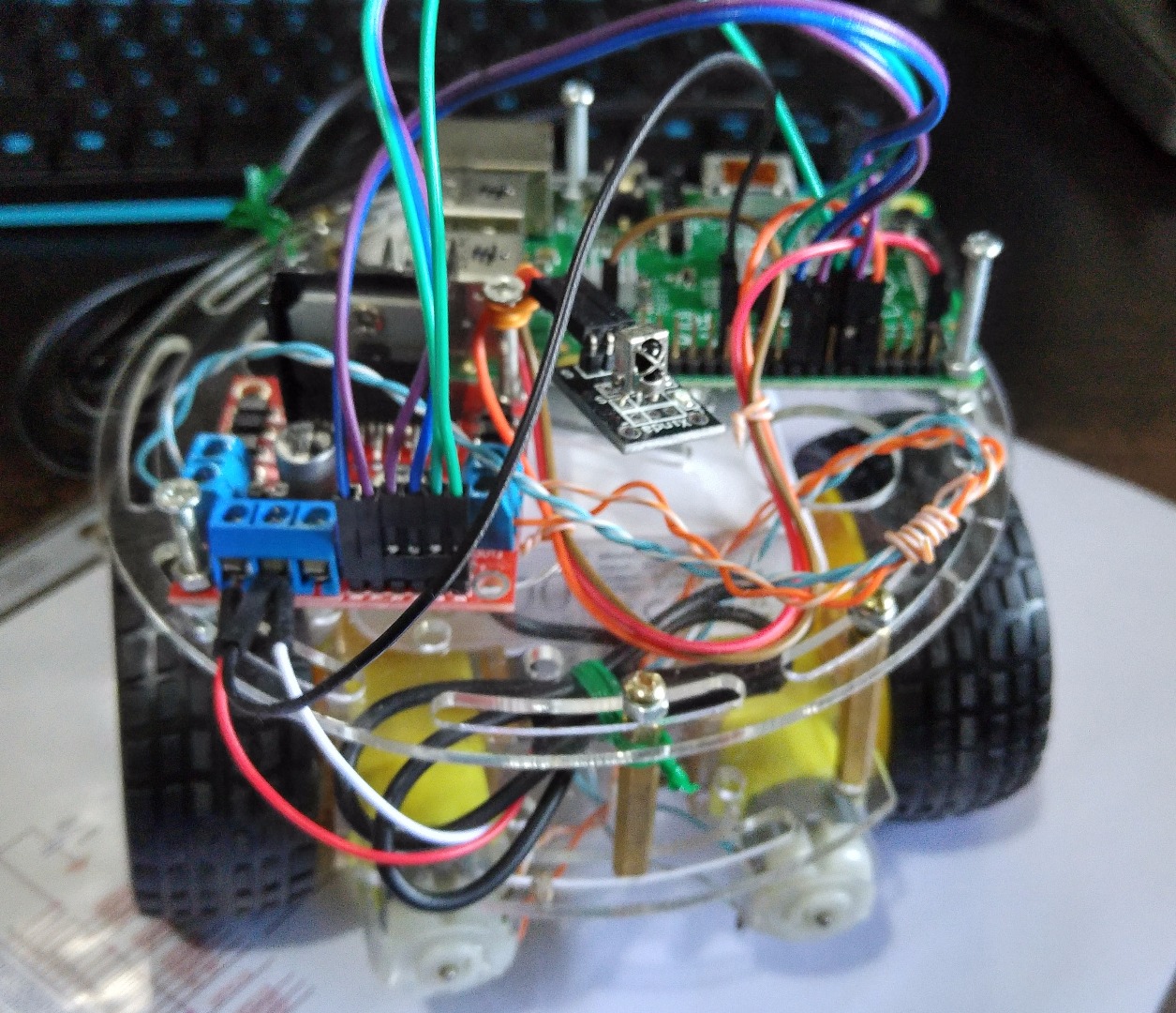 Raspberry Pi Remote Controlled Car 5 Steps Instructables - Download Elegant Gradient Art | Full HD