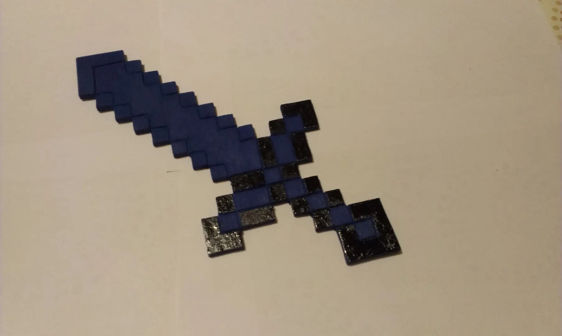 Minecraft Wooden Sword 7 Steps With Pictures Instructables