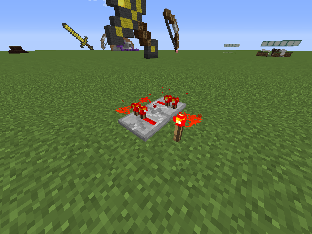 How To Make A Simple Redstone Timer 4 Steps Instructables - 4K Mountain Patterns for Desktop