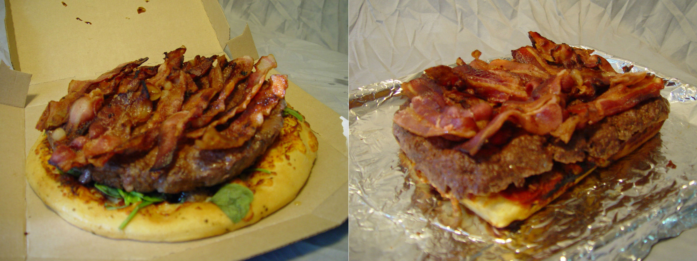 Yuckylicious Pizza Burger - Best Light Pictures in HD