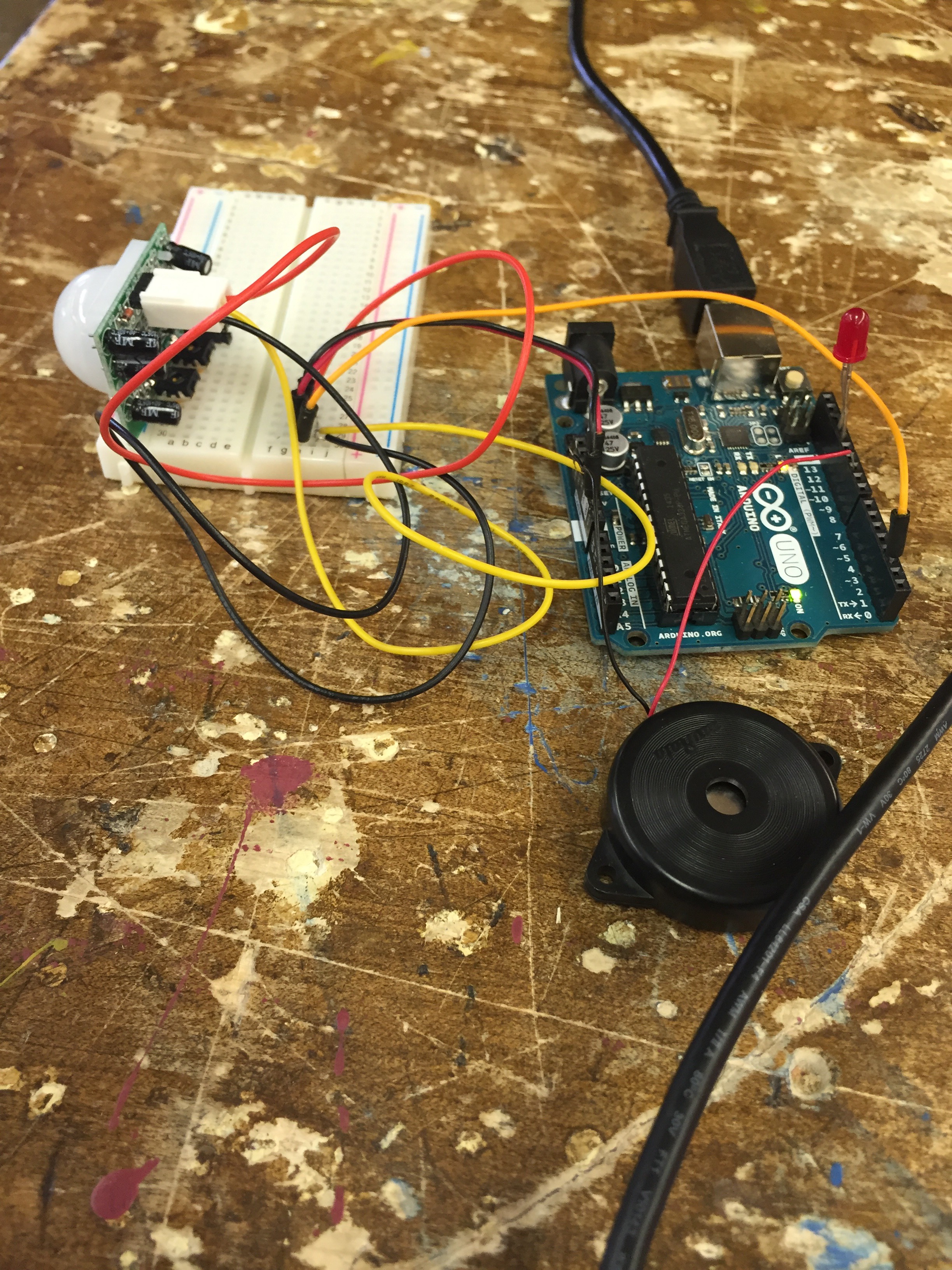 Pir Motion Sensor Alarm Instructables - City Photo Collection - Full HD Quality