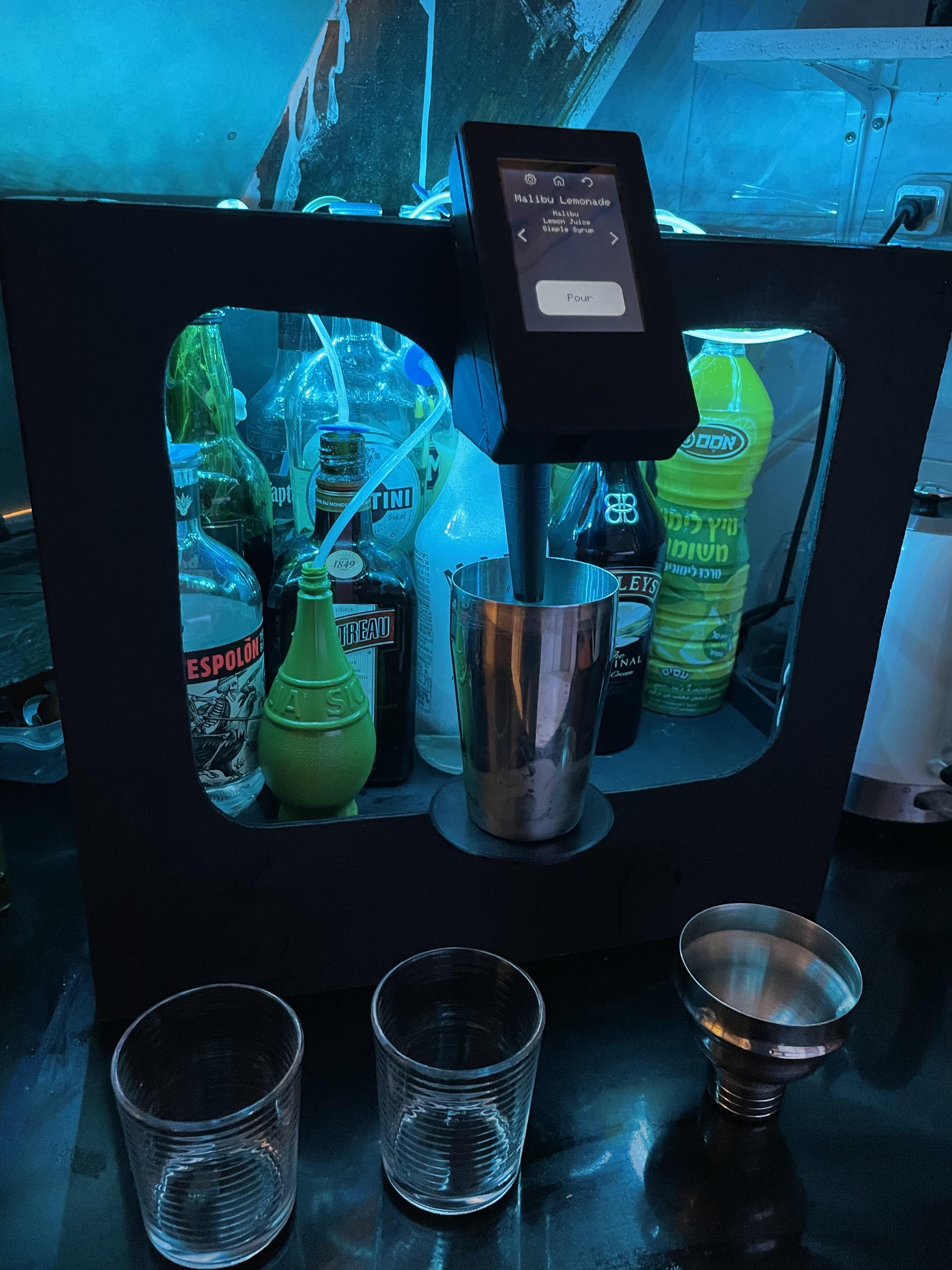 Bartender Bot - Download Creative Gradient Illustration | Retina