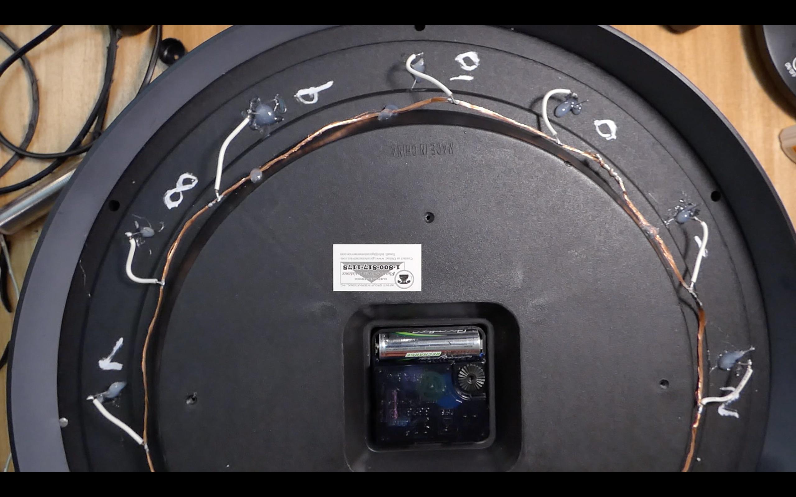 Modified Wall Clock With Pomodoro Timer 22 Steps With Pictures - Amazing Landscape Illustration - HD