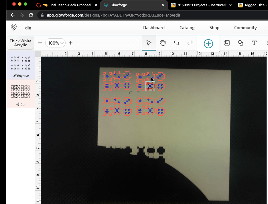Rigged Dice 4 Steps Instructables - Geometric Design Collection - Ultra HD Quality